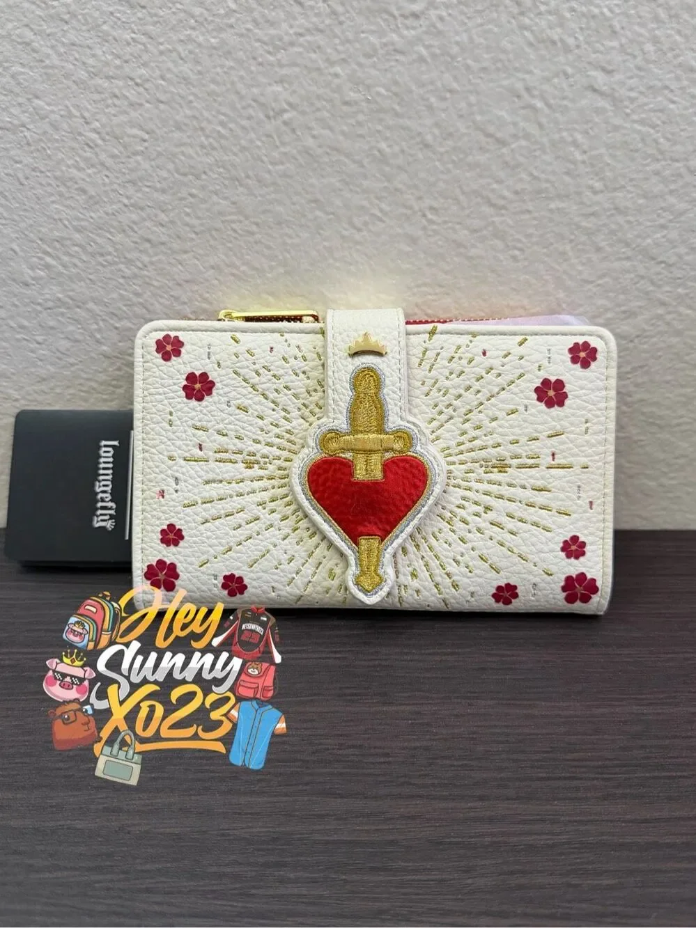 Loungefly Disney Snow White and the Seven Dwarfs Evil Queen Heart Wallet